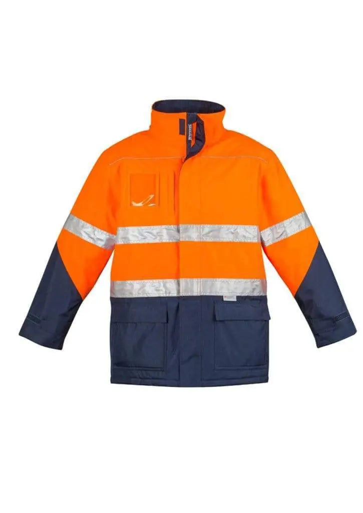 SYZMIK Men’s Hi Vis Storm Jacket ZJ350 Metro Workwear.